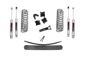 Ford F-100 Suspension Lift Kit - Front - Rough Country - 2.5 Inch Lift, Premium N3 Shocks - '70-'76